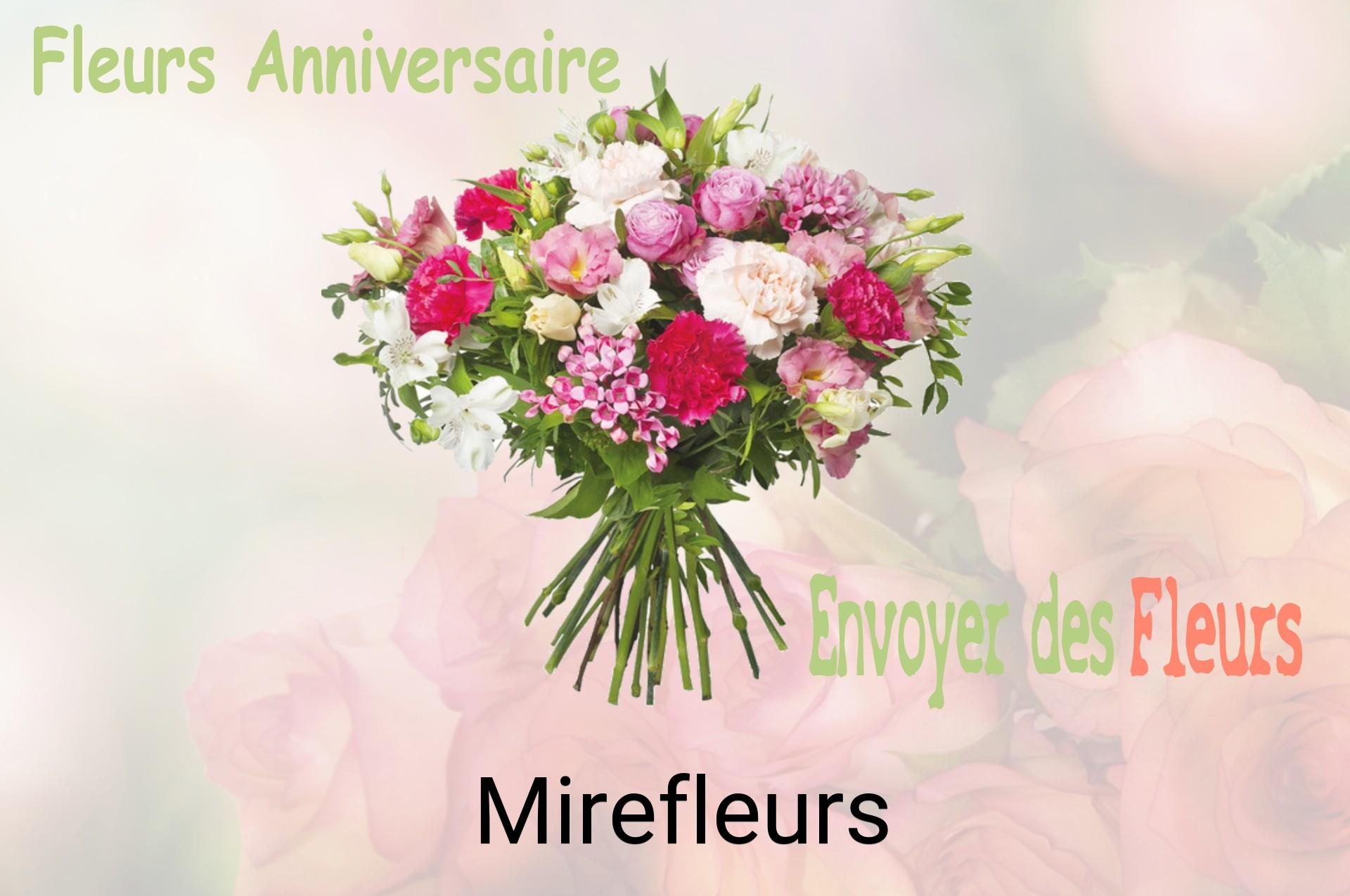 Bouquet de fleurs d’anniversaire livré à Mirefleurs