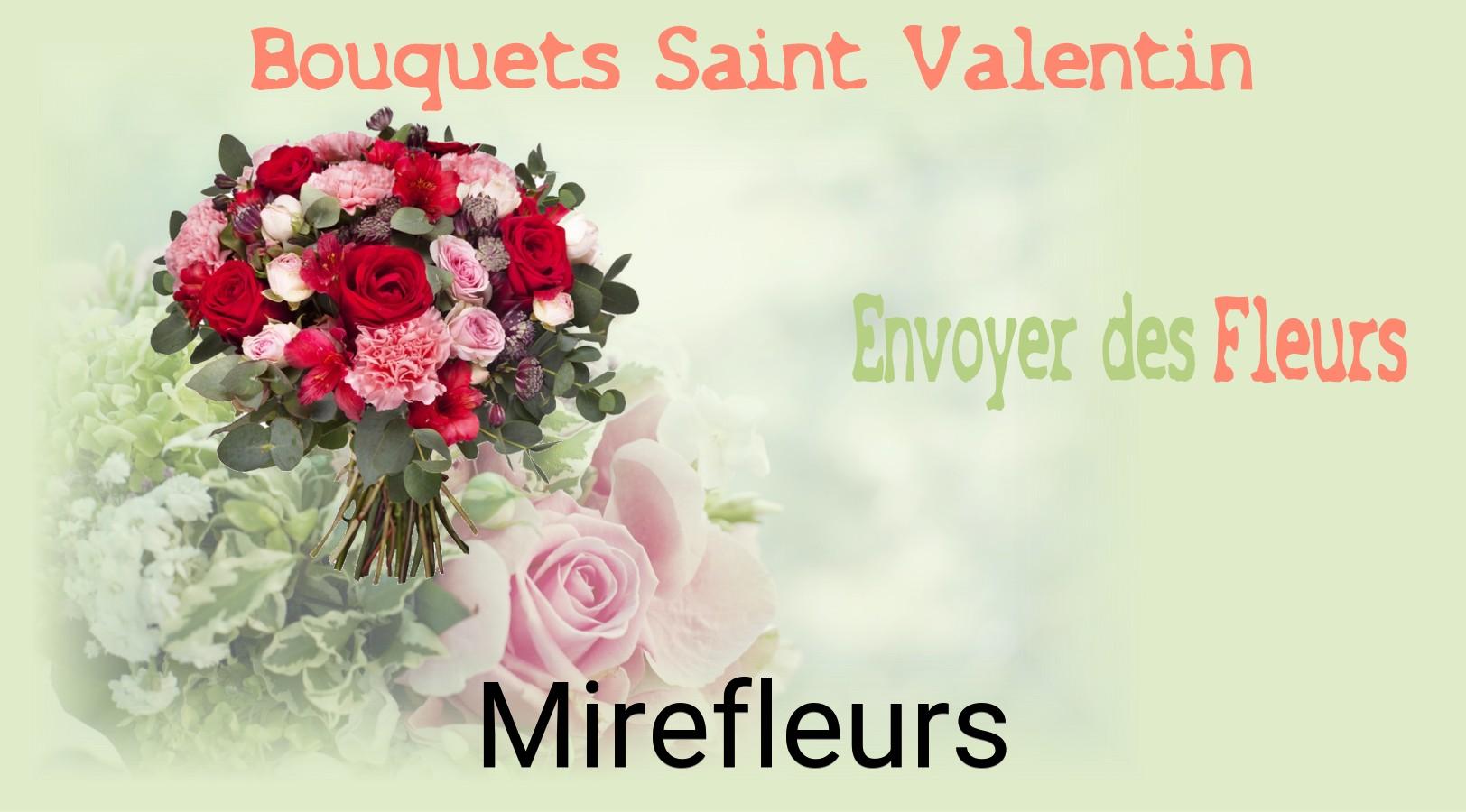 Roses de Saint-Valentin livrées à Mirefleurs
